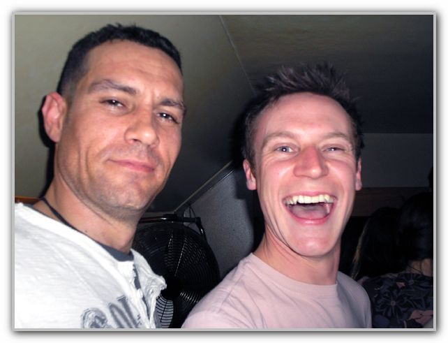 CJ & Richard at Carlas going away party at The Key London 4